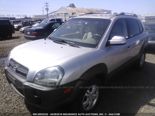 KM8JN12D36U442067 - 2006 HYUNDAI TUCSON GLS/LIMITED 银色 照片 2