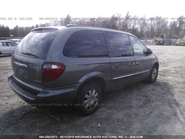 2C4GP54L44R540507 - 2004 CHRYSLER TOWN & COUNTRY TOURING GRAY photo 4