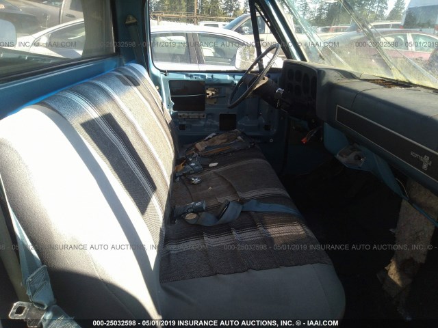 2GCDC14H3C1208641 - 1982 CHEVROLET C10 BLUE photo 5