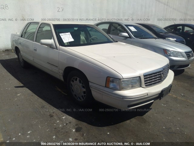 1G6KF5492VU264515 - 1997 CADILLAC DEVILLE CONCOURS YELLOW photo 1