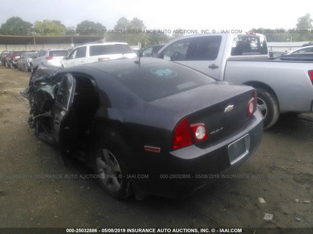 1G1ZC5E17BF113174 - 2011 CHEVROLET MALIBU 1LT 灰色 照片 3