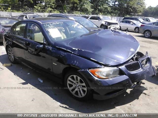 WBAVB13546KX36298 - 2006 BMW 325 I BLUE photo 1