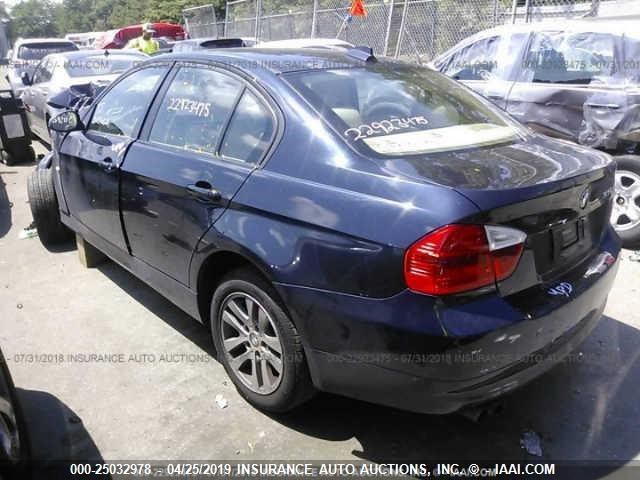 WBAVB13546KX36298 - 2006 BMW 325 I BLUE photo 3