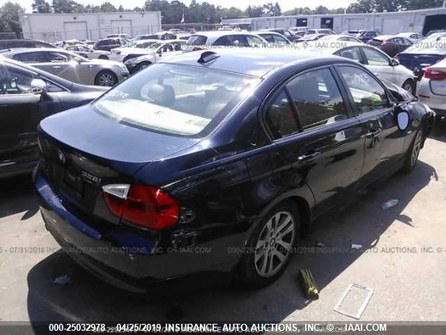 WBAVB13546KX36298 - 2006 BMW 325 I BLUE photo 4