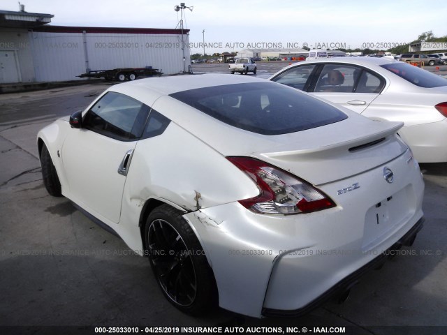 JN1AZ4EH6HM953724 - 2017 NISSAN 370Z TOUR/SPT/TECH/NISMO/TECH WHITE photo 3