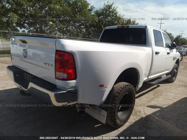 3C63RRGL1FG570186 - 2015 RAM 3500 WHITE photo 4