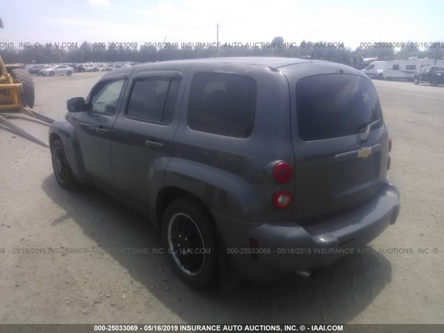 3GNCA23V09S564533 - 2009 CHEVROLET HHR GRAY photo 3