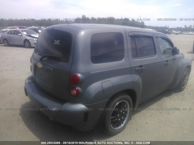 3GNCA23V09S564533 - 2009 CHEVROLET HHR GRAY photo 4