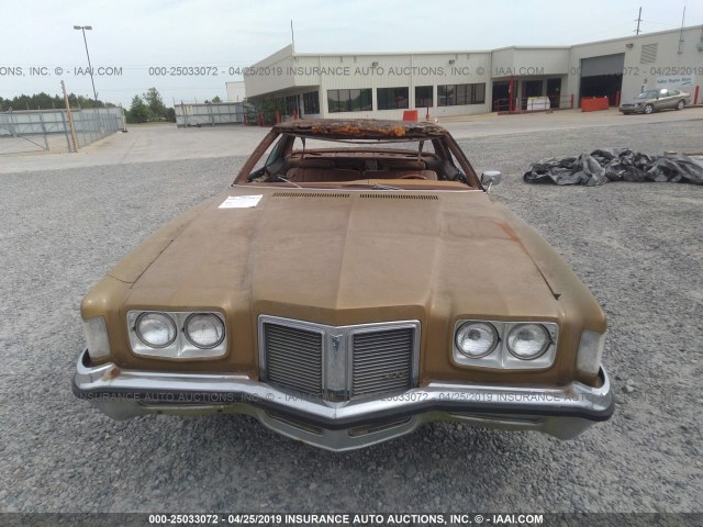 2M57R2D345998 - 1972 PONTIAC CATALINA GOLD photo 6