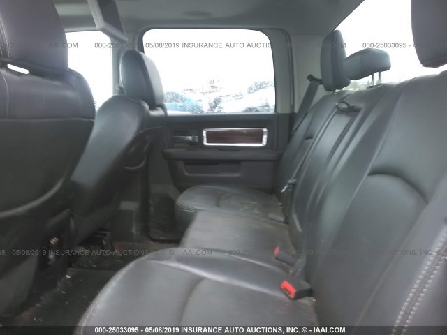 3C63DRJL6CG164858 - 2012 DODGE RAM 3500 LARAMIE WHITE photo 8