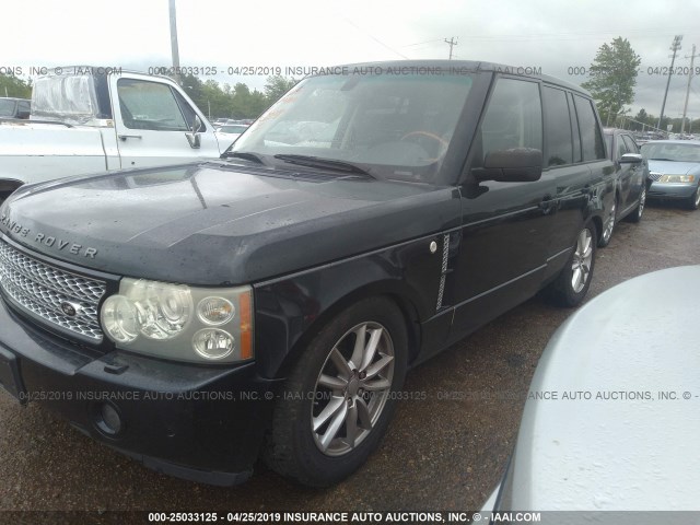 SALMF13486A223421 - 2006 LAND ROVER RANGE ROVER SUPERCHARGED BLUE photo 2