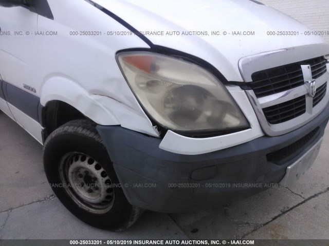 WD0PE745185247693 - 2008 DODGE SPRINTER 2500 WHITE photo 6