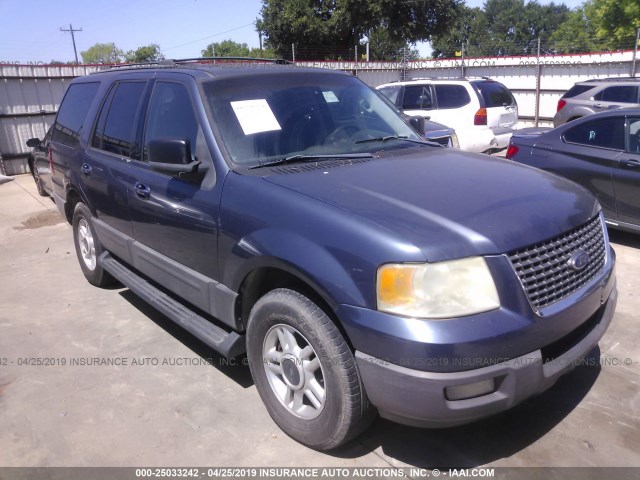 1FMRU15W53LA37686 - 2003 FORD EXPEDITION XLT BLUE photo 1