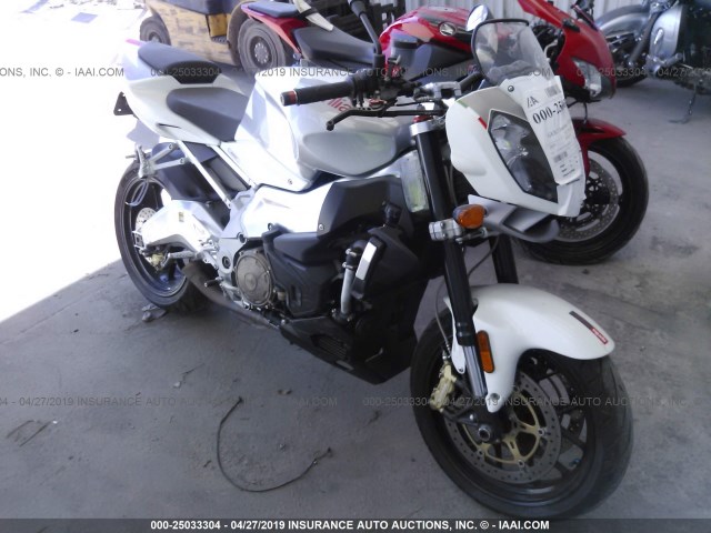 ZD4RRTT119S000971 - 2009 APRILIA TUONO 1000 WHITE photo 1