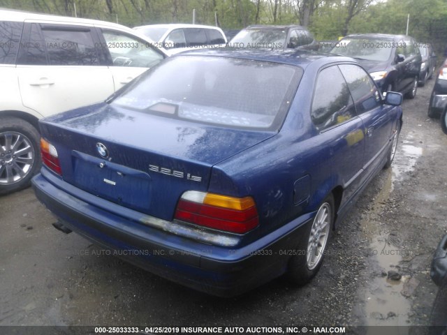 WBABG2320VET35506 - 1997 BMW 328 IS AUTOMATIC BLUE photo 4