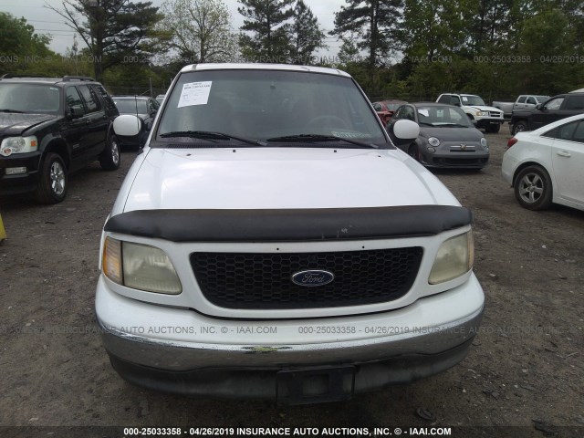 1FTRW07L02KB62367 - 2002 FORD F150 SUPERCREW WHITE photo 6