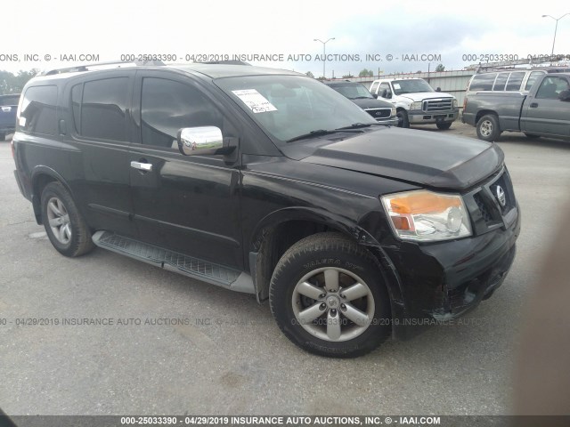 5N1BA0ND4AN604071 - 2010 NISSAN ARMADA SE/TITANIUM/PLATINUM BLACK photo 1