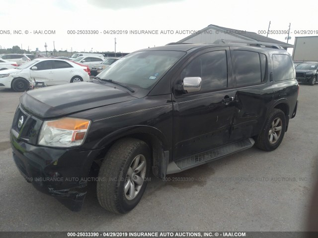 5N1BA0ND4AN604071 - 2010 NISSAN ARMADA SE/TITANIUM/PLATINUM BLACK photo 2