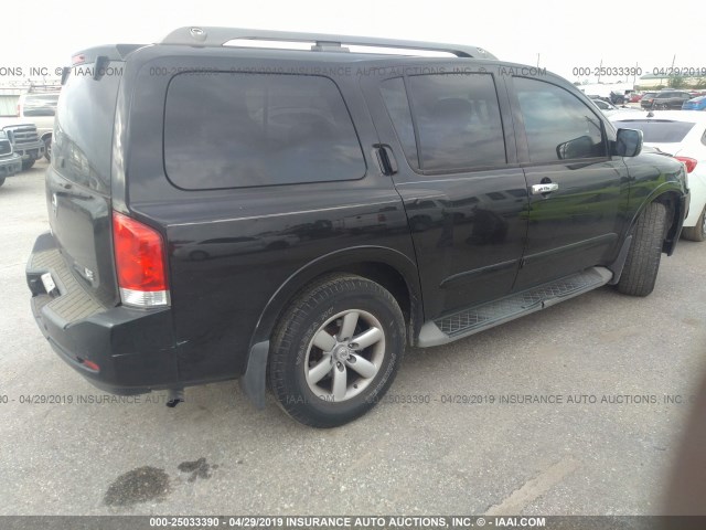 5N1BA0ND4AN604071 - 2010 NISSAN ARMADA SE/TITANIUM/PLATINUM BLACK photo 4