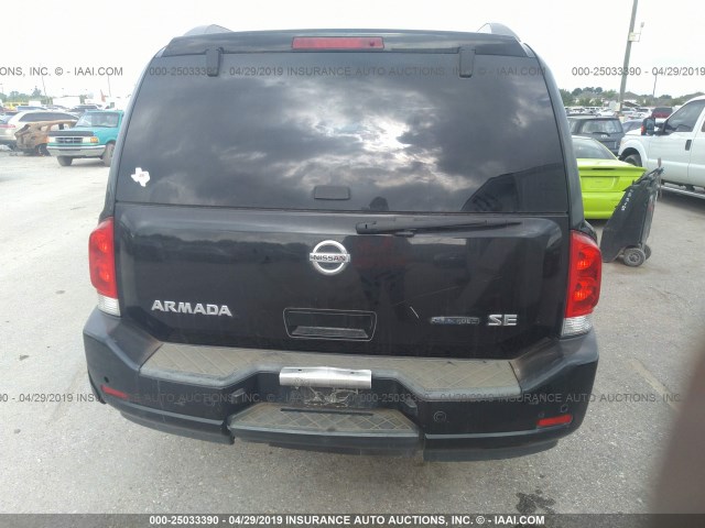 5N1BA0ND4AN604071 - 2010 NISSAN ARMADA SE/TITANIUM/PLATINUM BLACK photo 6