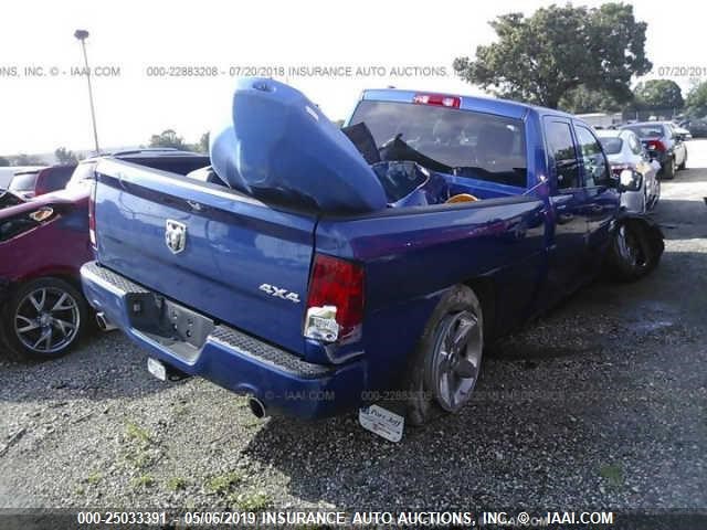 1C6RR7FT9GS343936 - 2016 RAM 1500 ST BLUE photo 4