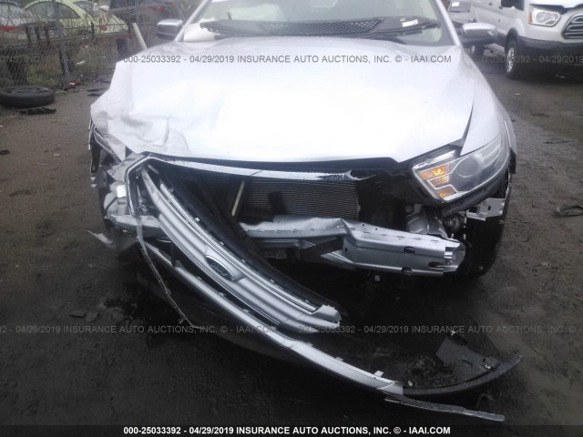 1FAHP2F8XDG107597 - 2013 FORD TAURUS LIMITED SILVER photo 6