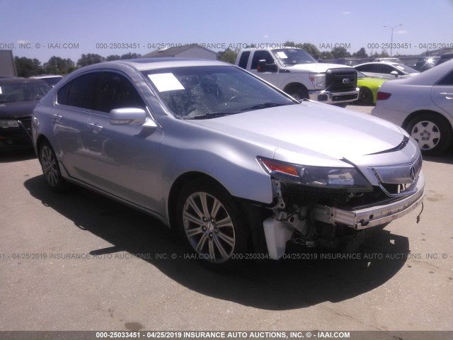 19UUA8F32DA018032 - 2013 ACURA TL SE SILVER photo 1