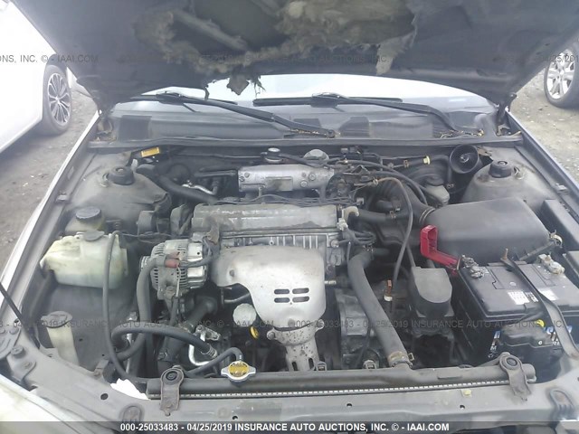 4T1BG22K9XU885649 - 1999 TOYOTA CAMRY CE/LE/XLE 金色 照片 10