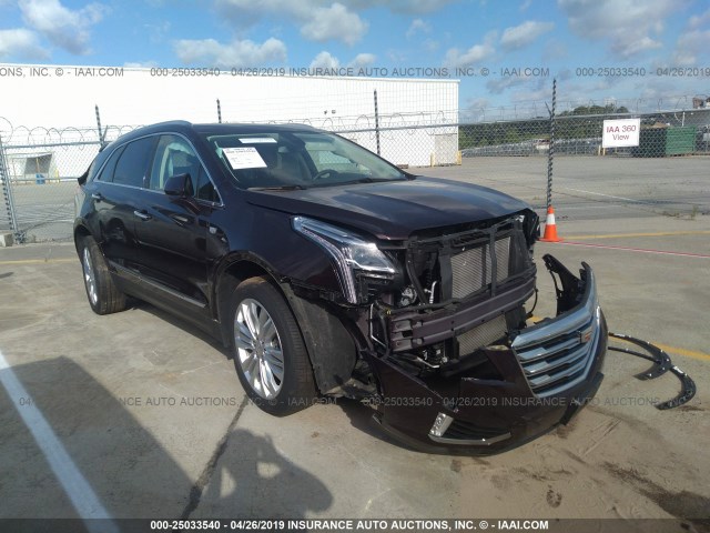 1GYKNFRS8JZ226876 - 2018 CADILLAC XT5 PREMIUM LUXURY BURGUNDY photo 1