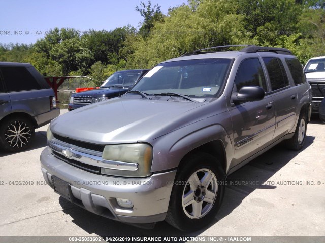 1GNES16S136184856 - 2003 CHEVROLET TRAILBLAZER EXT GOLD photo 2