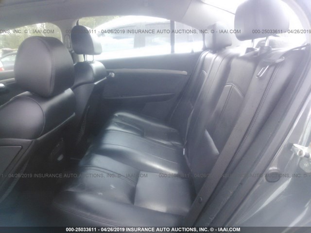 1G8ZV57767F129502 - 2007 SATURN AURA XR GRAY photo 8