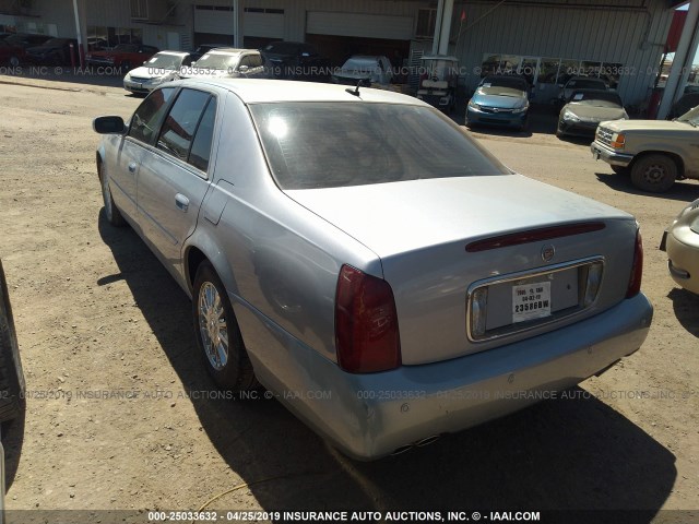 1G6KD54Y45U218438 - 2005 CADILLAC DEVILLE SILVER photo 3