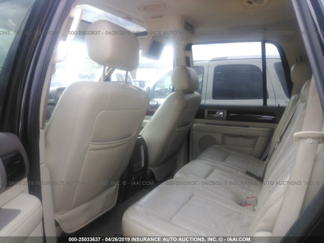 5LMFU28R44LJ29367 - 2004 LINCOLN NAVIGATOR BLACK photo 8