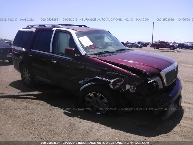 5LMFU28R74LJ04964 - 2004 LINCOLN NAVIGATOR 栗色 照片 1