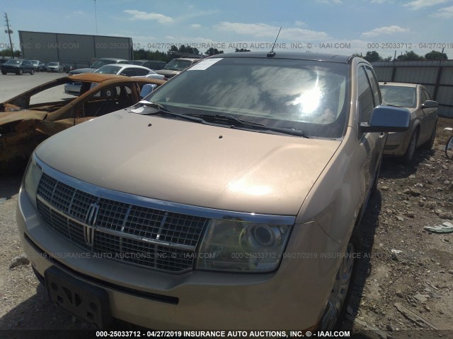 2LMDU68CX7BJ36863 - 2007 LINCOLN MKX GOLD photo 6