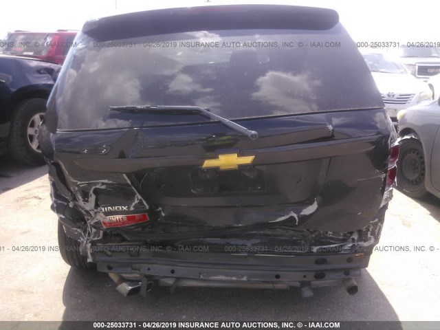 2CNDC537286020540 - 2008 CHEVROLET EQUINOX SPORT BLACK photo 6