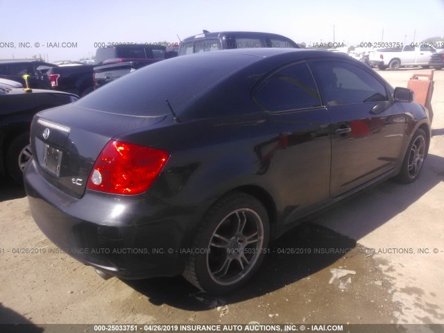 JTKDE177370158038 - 2007 TOYOTA SCION TC ლურჯი ფოტო 4