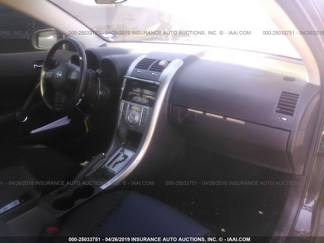 JTKDE177370158038 - 2007 TOYOTA SCION TC ლურჯი ფოტო 5