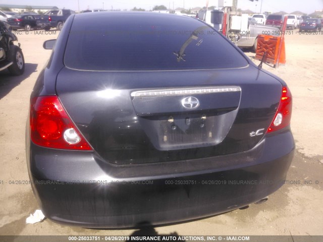 JTKDE177370158038 - 2007 TOYOTA SCION TC ლურჯი ფოტო 6