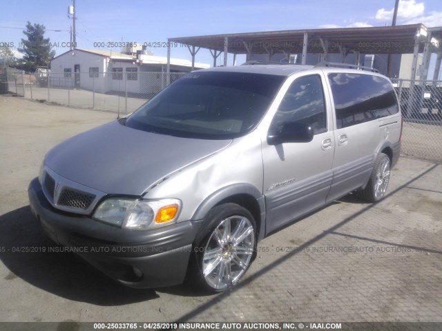 1GMDV23E75D123747 - 2005 PONTIAC MONTANA SILVER photo 2