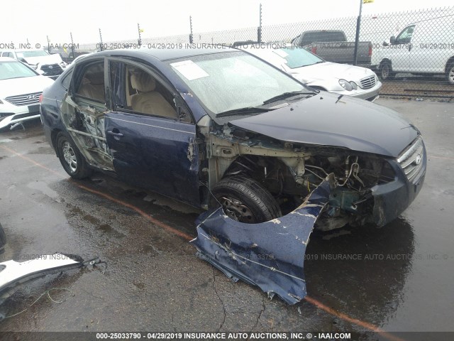 KMHDU46D49U755449 - 2009 HYUNDAI ELANTRA GLS/SE BLUE photo 6