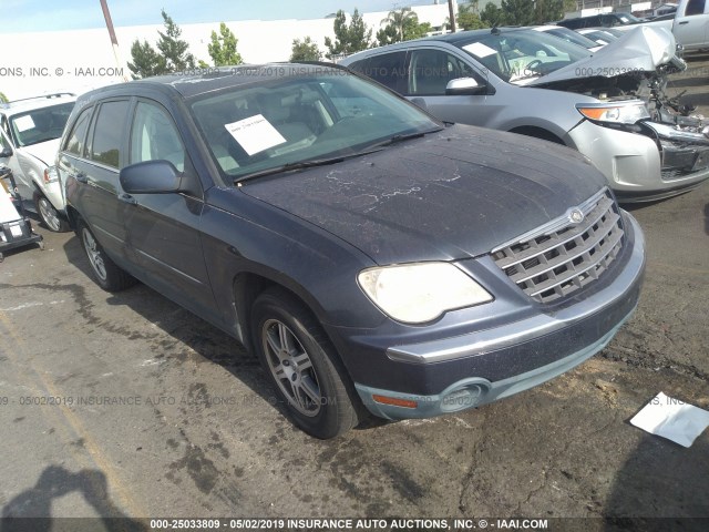 2A8GM68X67R253842 - 2007 CHRYSLER PACIFICA TOURING Dark Blue photo 1