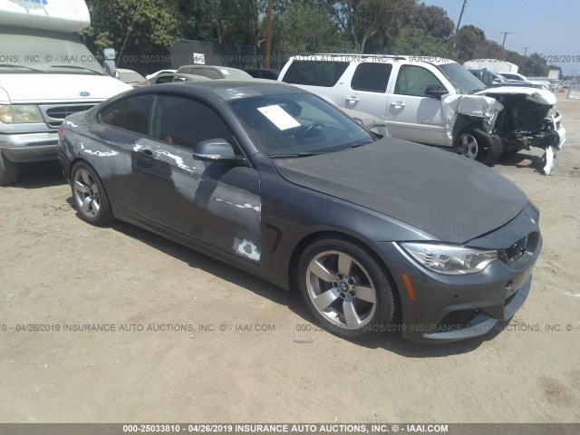 WBA3R1C56EK190640 - 2014 BMW 435 I GRAY photo 1