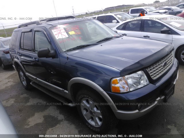 1FMZU74K45UA53926 - 2005 FORD EXPLORER EDDIE BAUER BLUE photo 1