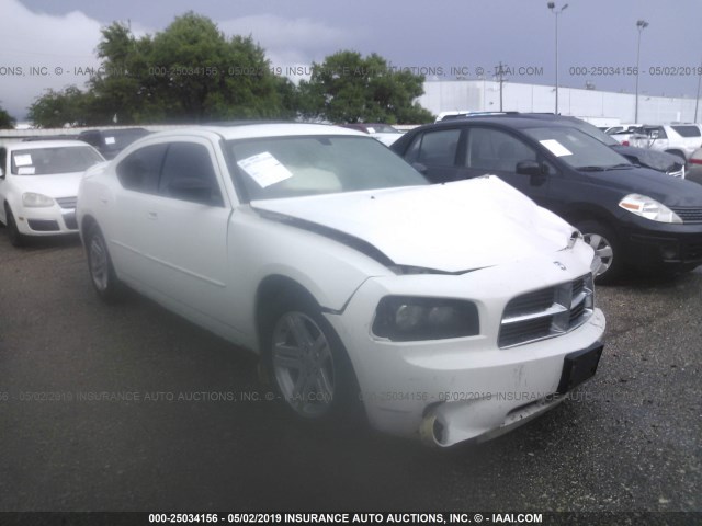 2B3KA43G56H312293 - 2006 DODGE CHARGER SE/SXT WHITE photo 1