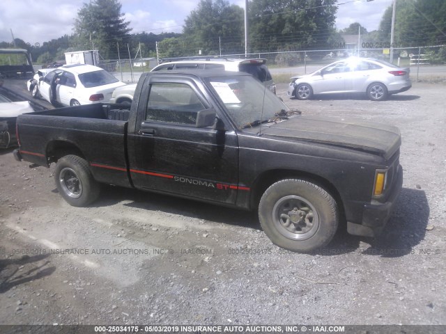 1GTCS14R6M0519243 - 1991 GMC SONOMA BLACK photo 1