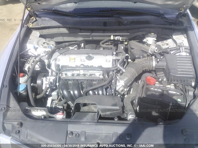 1HGCP2F42AA189522 - 2010 HONDA ACCORD LXP SILVER photo 10