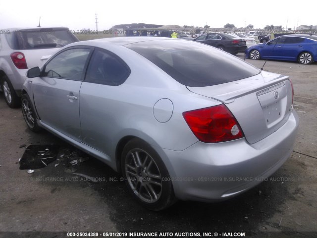 JTKDE177X50009428 - 2005 TOYOTA SCION TC ვერცხლისფერი ფოტო 3