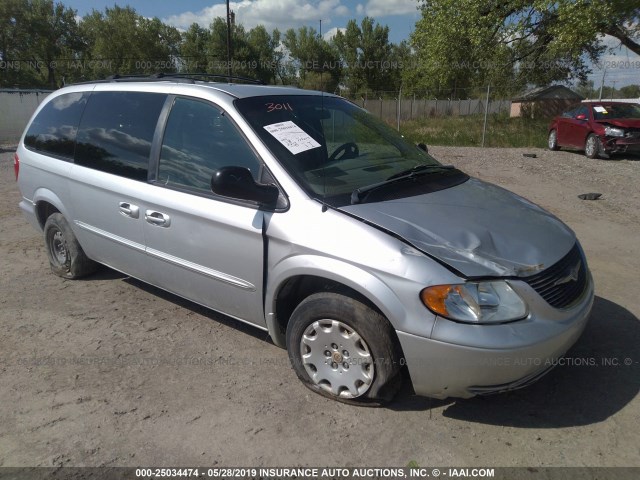 2C4GP44382R706762 - 2002 CHRYSLER TOWN & COUNTRY LX SILVER photo 1