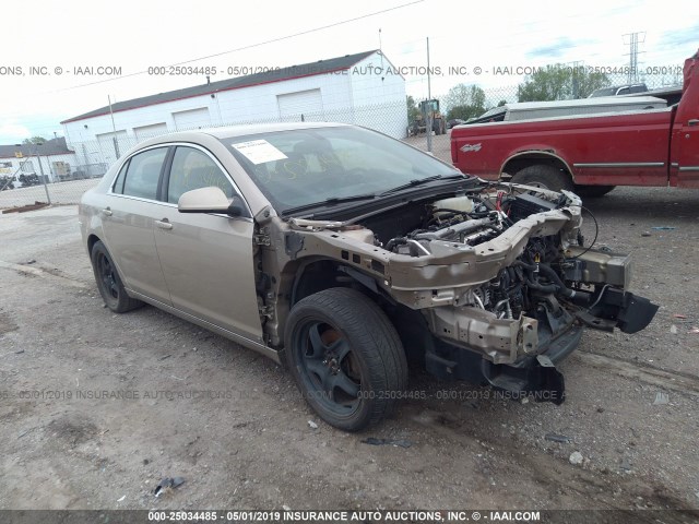 1G1ZH57B48F284853 - 2008 CHEVROLET MALIBU 1LT GOLD photo 1